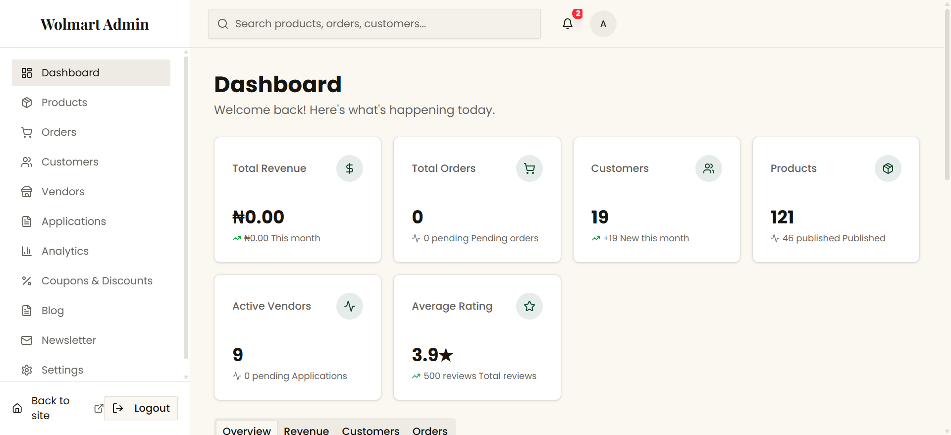 Wolmart Screenshot 1